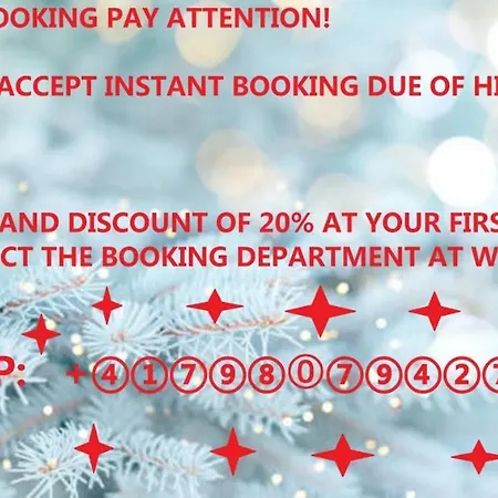 Villa Contact Us At What App - 0041-798-079-427 To Book!! - Chalet Merveilleusement Confortable Avec 3 *